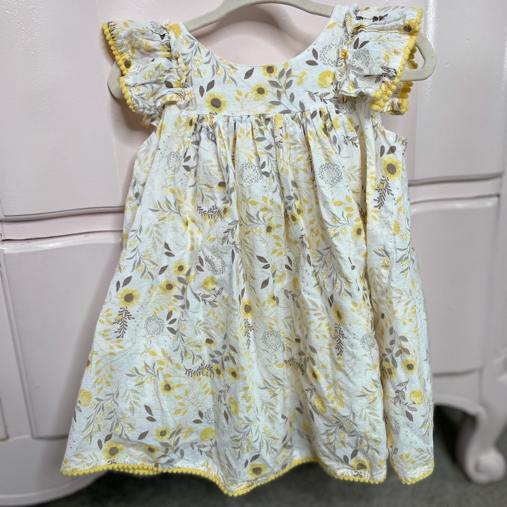 Floral baby girl dress